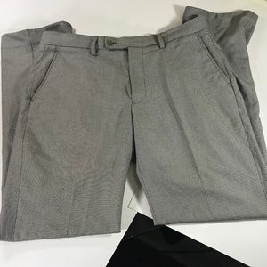 Nautica Mens SLIM FIT Houndstooth Slacks (G53)